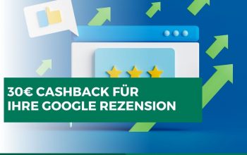 Bild Hausmann Umzüge Cashback Aktion für Google Bewertungen